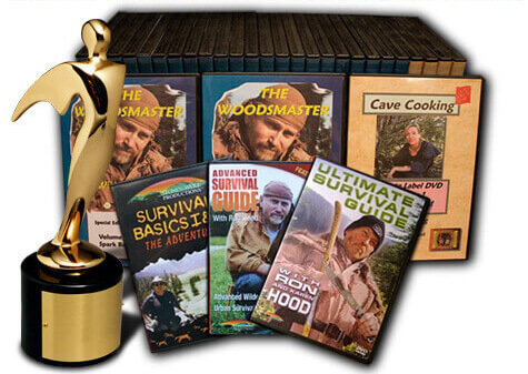 WoodsMaster, Cave Cooking and Urban Master instructional video series