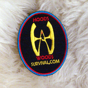 Hoods Woods Embroidered Patch